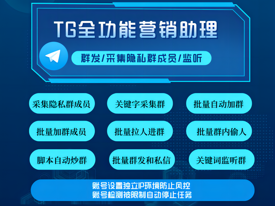 【telegram】群发器